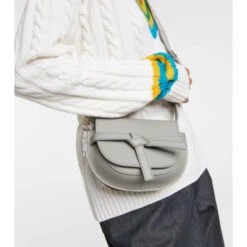 Loewe Gate Dual Mini Leather Shoulder Bag