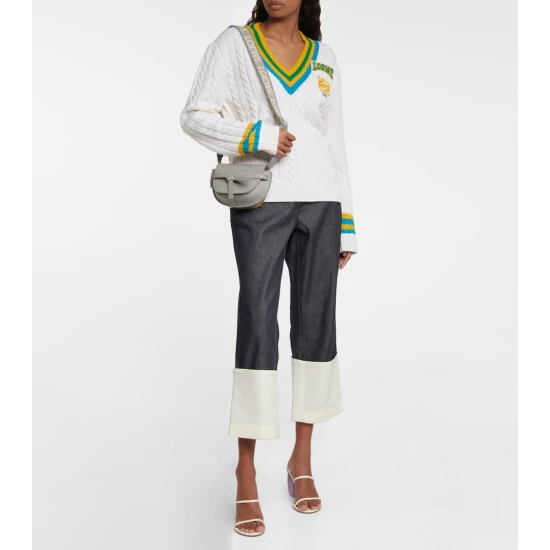 Loewe Gate Dual Mini Leather Shoulder Bag - Image 4