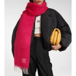 Loewe Anagram Wool-blend Scarf