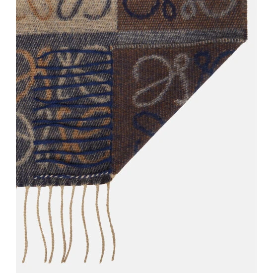 Loewe Anagram Intarsia Wool-blend Scarf - Image 3