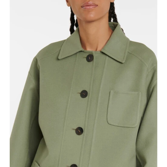 Loewe Anagram Wool And Cashmere Jacket - Image 3