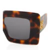 Loewe Square Tortoiseshell Sunglasses