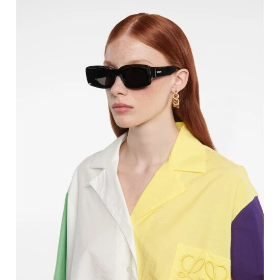 Loewe Paula's Ibiza Rectangular Sunglasses - Image 5