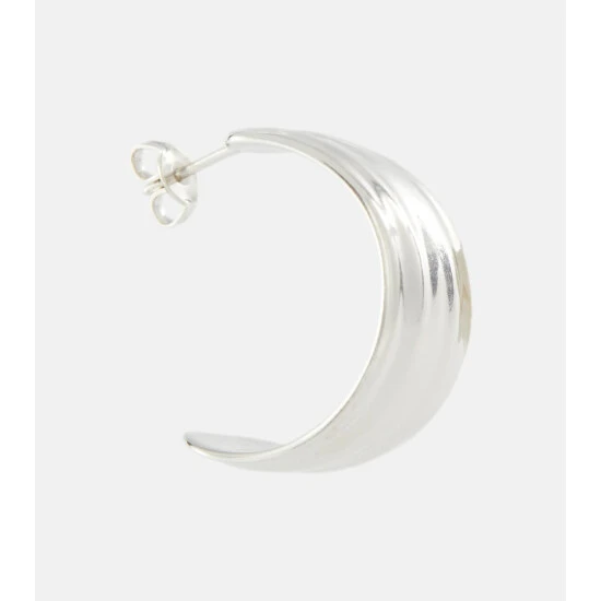 Loewe Sterling Silver Demi-hoop Earrings