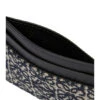 Loewe Anagram Jacquard And Leather Card Holder