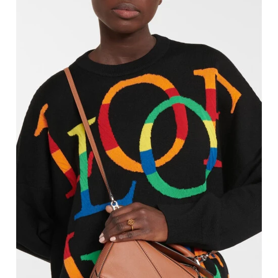 Loewe Anagram Sterling Silver Ring