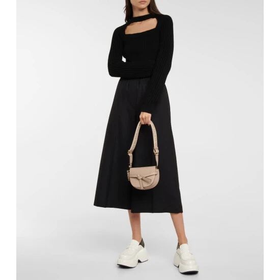 Loewe Gate Dual Mini Leather Shoulder Bag - Image 4