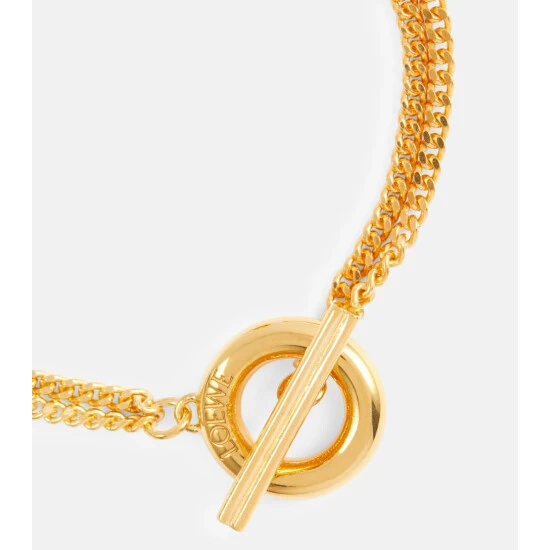 Loewe Anagram Chain-link Bracelet
