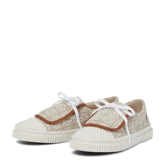 Loewe Flap Canvas Sneakers - Image 4