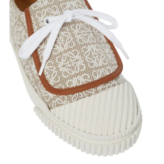 Loewe Flap Canvas Sneakers - Image 5