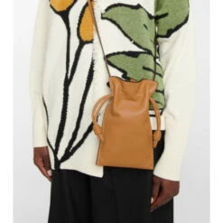 Loewe Flamenco Pocket Leather Crossbody Bag