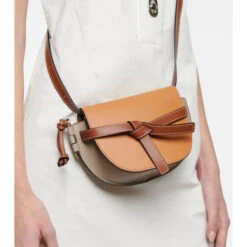 Loewe Gate Mini Leather Crossbody Bag