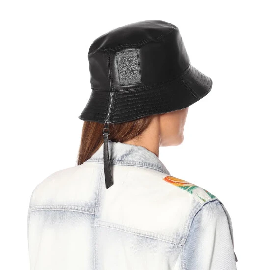 Loewe Leather Bucket Hat
