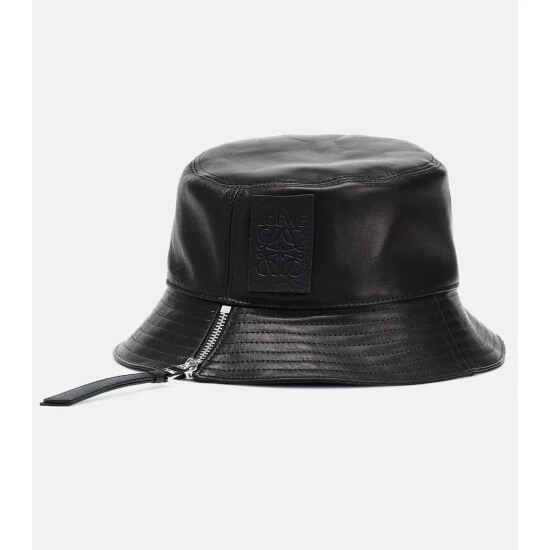 Loewe Leather Bucket Hat - Image 2