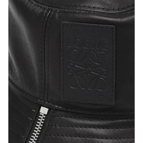 Loewe Leather Bucket Hat - Image 3