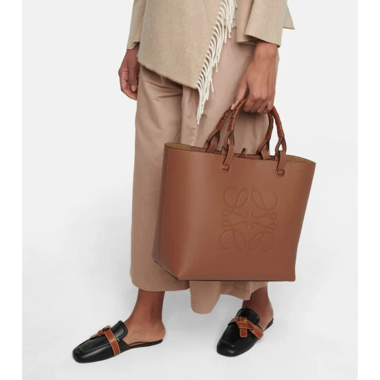 Loewe Anagram Leather Tote