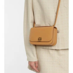 Loewe Goya Small Leather Shoulder Bag