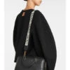 Loewe Anagram Leather-trimmed Bag Strap