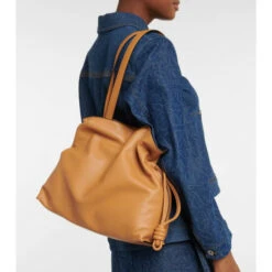 Loewe Flamenco Large Leather Shoulder Bag