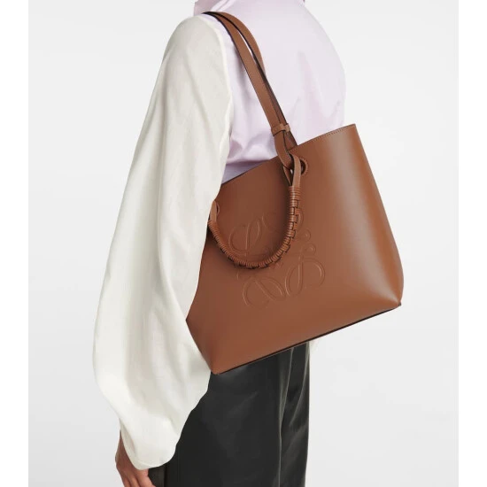 Loewe Anagram Small Leather Tote