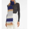 Loewe Striped Mohair And Wool Scarf