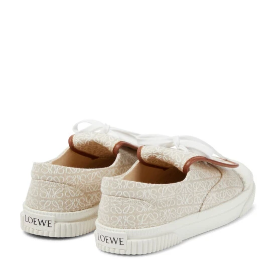 Loewe Anagram Canvas Sneakers - Image 2