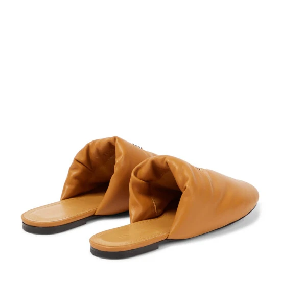 Loewe Anagram Padded Leather Slippers - Image 2