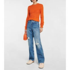 Loewe Padded Anagram Leather Slippers