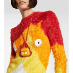 Loewe X Howl's Moving Castle Calcifer Leather AirPods Pro Case