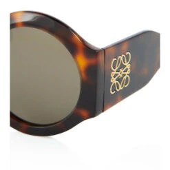 Loewe Tortoiseshell Round Sunglasses