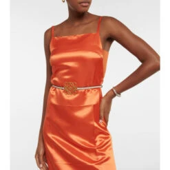 Loewe Anagram Leather Belt