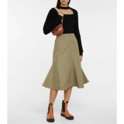 Loewe Leather Chelsea Boots