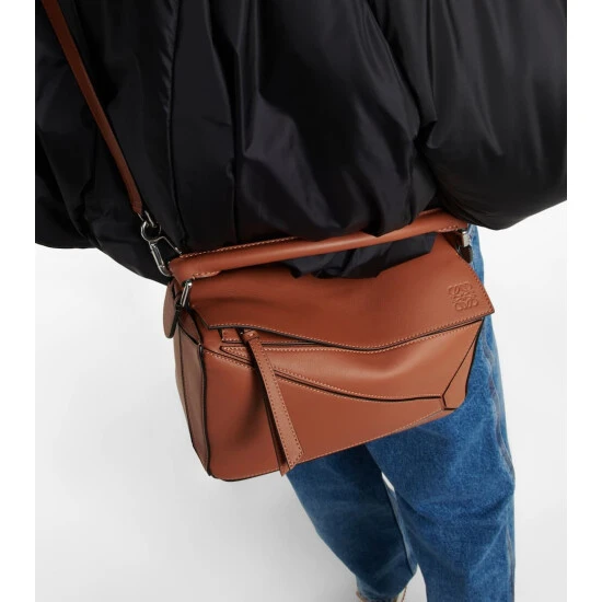 Loewe Puzzle Small Leather Shoulder Bag - Image 5