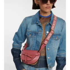 Loewe Gate Dual Mini Leather Shoulder Bag