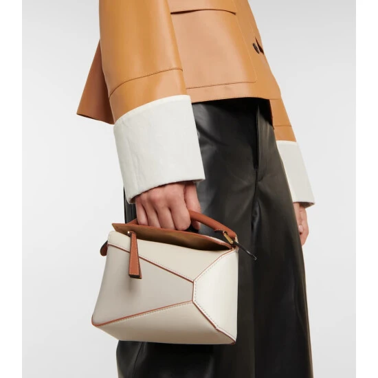 Loewe Puzzle Mini Leather Shoulder Bag - Image 2