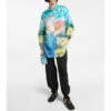 Loewe X Howl's Moving Castle Printed Oversized Silk Shirt