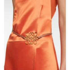 Loewe Anagram Leather Belt