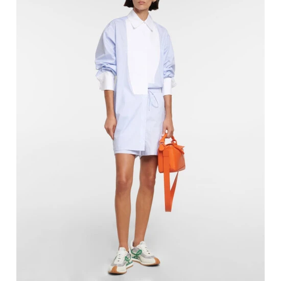 Loewe Pinstriped Cotton Poplin Shirt