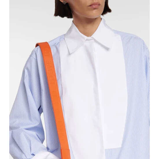 Loewe Pinstriped Cotton Poplin Shirt - Image 3