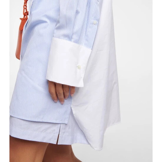 Loewe Pinstriped Cotton Poplin Shirt - Image 4