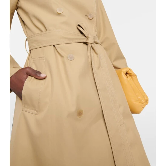 Loewe Double-breasted Cotton Trench Coat - Image 4