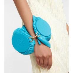 Loewe Bracelet Convertible Leather Shoulder Bag