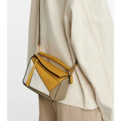 Loewe Puzzle Mini Leather Shoulder Bag