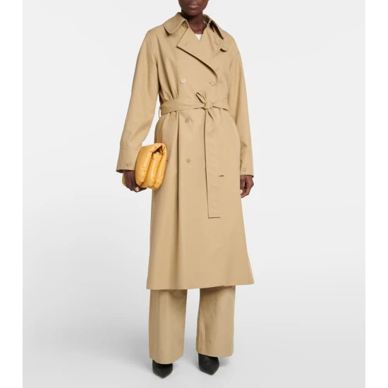 Loewe Double-breasted Cotton Trench Coat - Image 6