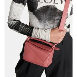 Loewe Puzzle Mini Leather Shoulder Bag