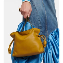 Loewe Flamenco Mini Leather Clutch