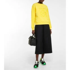 Loewe Flow Suede-paneled Sneakers