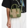 Loewe Amazona 19 Square Jacquard And Leather Tote