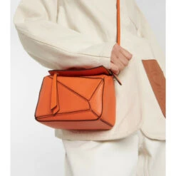 Loewe Puzzle Mini Leather Shoulder Bag