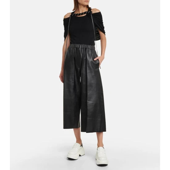 Loewe Leather Culottes